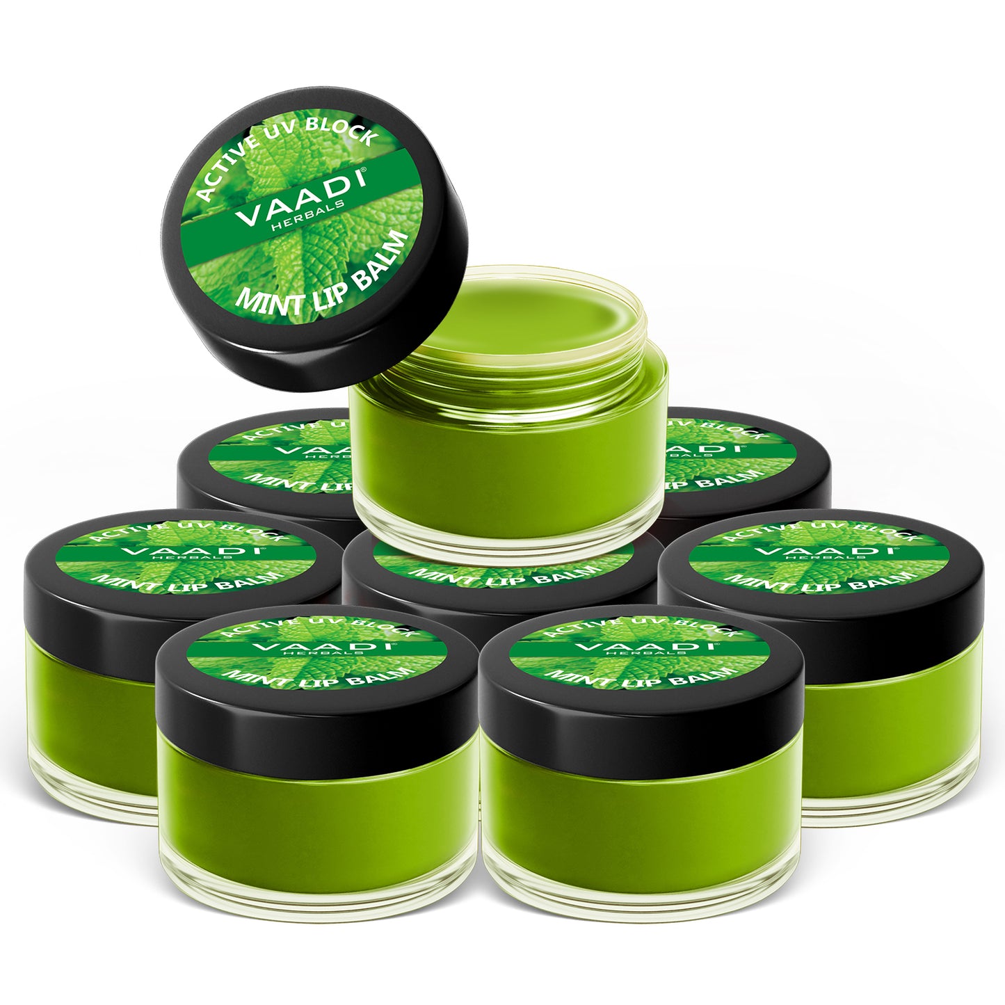 Ultra Moisturising Organic Mint Lip Balm (8 x 10 gms / 0.4 oz)