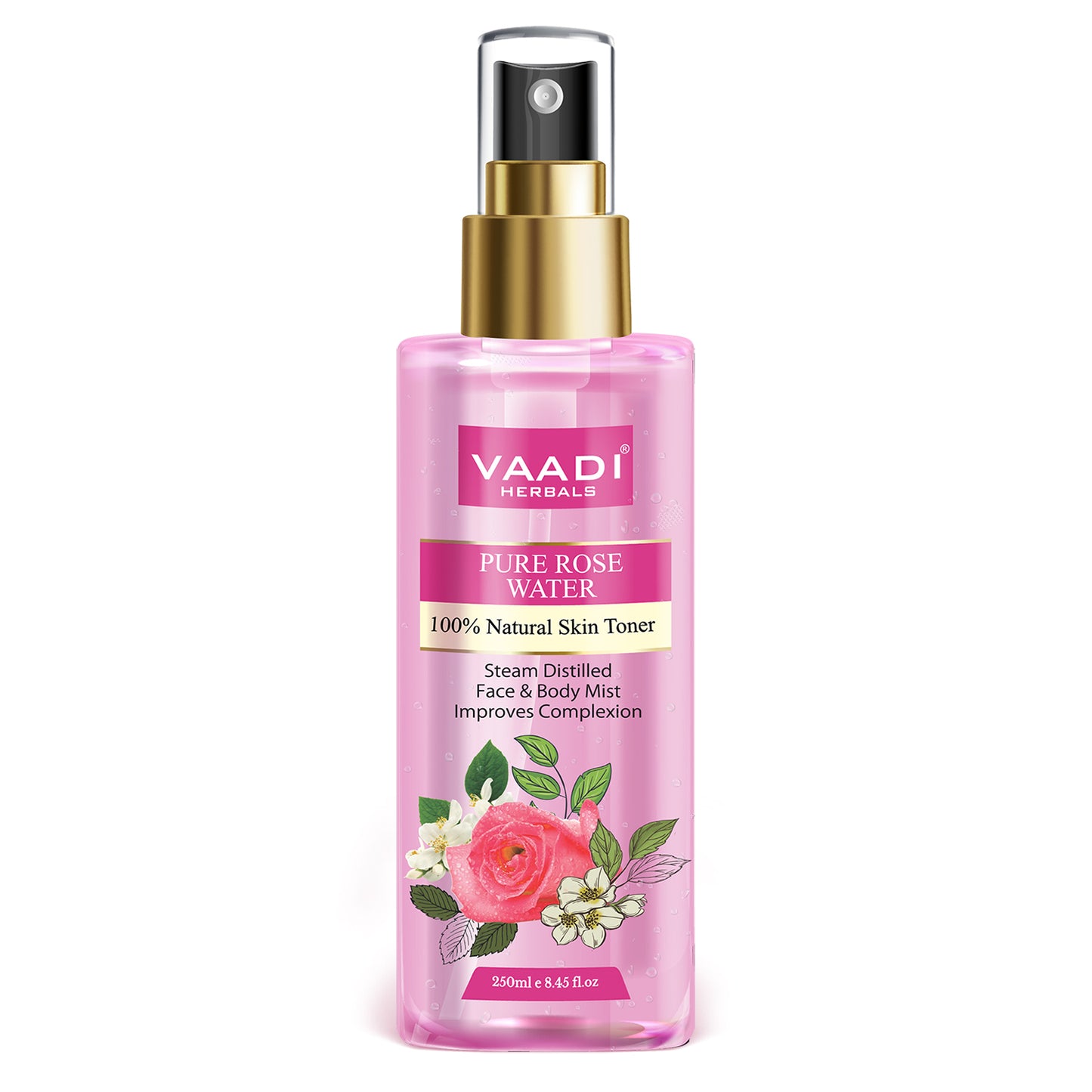 Rose Water - 100% Natural & Pure ( 250 ml / 8.5 fl oz )