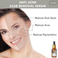 Organic Scar Removal Serum (Pure Mix of Sandalwood Oil, Steam Distilled Neem & Fenugreek Extract) - Reduces Acne, Dark Spots & Pigmentation (10 ml/ 0.33 oz)