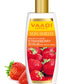 Organic Strawberry Scrub Moisturising Lotion with Walnut Grains- Lightens Skin Tone - Reduces Pigmentation - Removes Dead Cells (350 ml/ 12 fl oz)