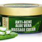 Anti Acne Organic Aloe Vera Massage Cream - Removes Skin Impurities - Keeps Skin Soft (50 gms/ 2 oz)