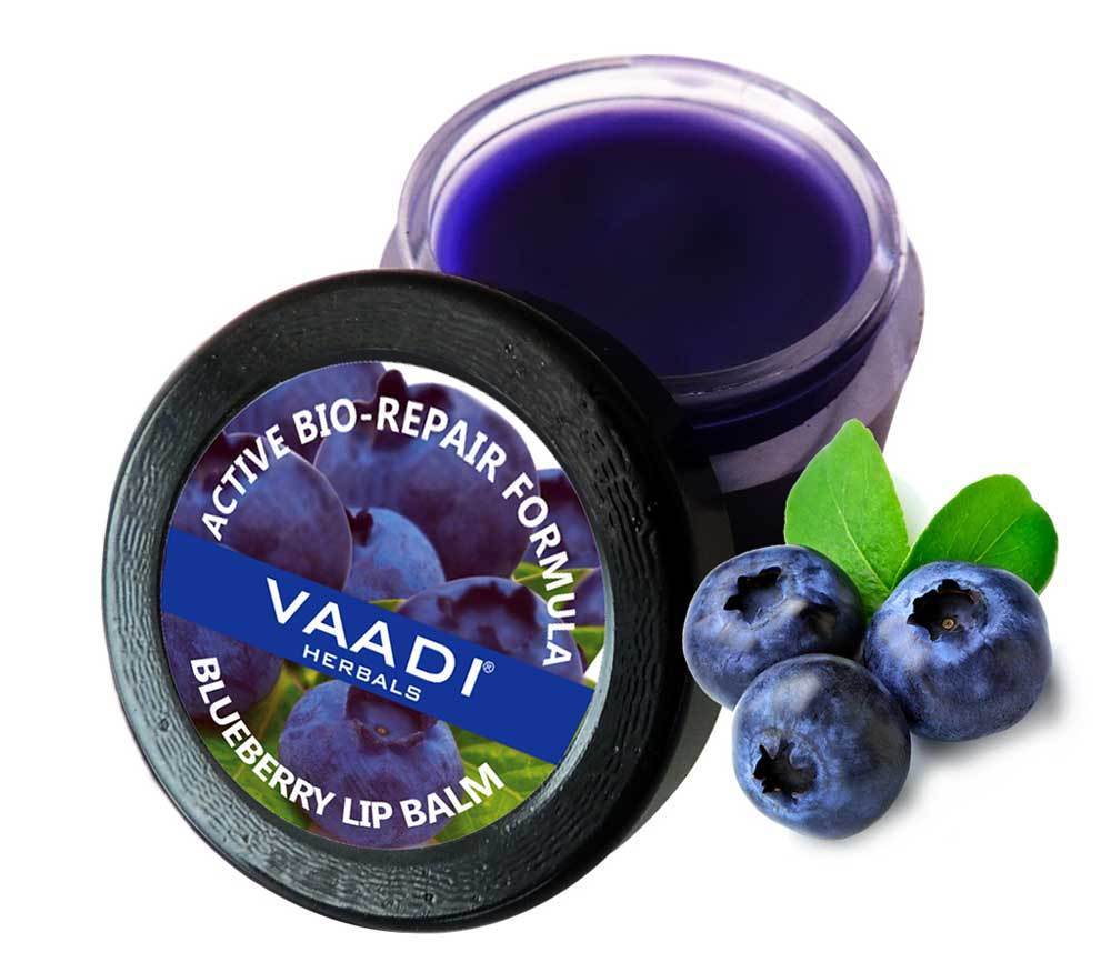 Bio Repair Therapy - Organic Blueberry Lip Balm (6 gms/ 0.25 oz)
