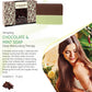 Tempting Organic Chocolate & Mint Soap - Deep Moisturising - Releives Irritated Skin (6 x 75 gms / 2.7 oz)