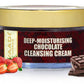 Deep Moisturising Organic Chocolate Cleansing Cream with Strawberry Extract - Softens Skin - Makes Skin Radiant (50 gms / 2 oz)