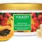 Organic Fresh Fruit Massage Cream with Apple, Papaya & Kokum Butter - Deep Nourishes - Enhances Complexion (500 gms / 17.7 oz)