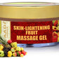 Skin Lightening Organic Fruit Massage Gel with Orange Extract & Turmeric - Removes Sun Tan - Lightens Complexion ( 50 gms /2oz)