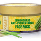 Anti Pigmentation Organic Lemongrass Face Pack with Cedarwood Extract- Removes Excess Oil & Impurities (70 gms/2.5 oz)