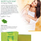 Organic Alluring Neem Tulsi Soap with Aloe Vera, Vitamin E & Tea Tree Oil - Prevents Ageing - Protects Skin (6 x 75 gms / 2.7 oz)