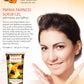 Organic Papaya Fairness Scrub Gel with Honey & Saffron - Lightens Tan - Smoothens Skin Texture - Makes Skin Flawless (110 gms / 4 oz)