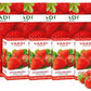 Organic Strawberry Facial Bar with Grapeseed Extract - Anti Ageing - Reduces Pigmentation (4 x 25 gms/0.9 oz)
